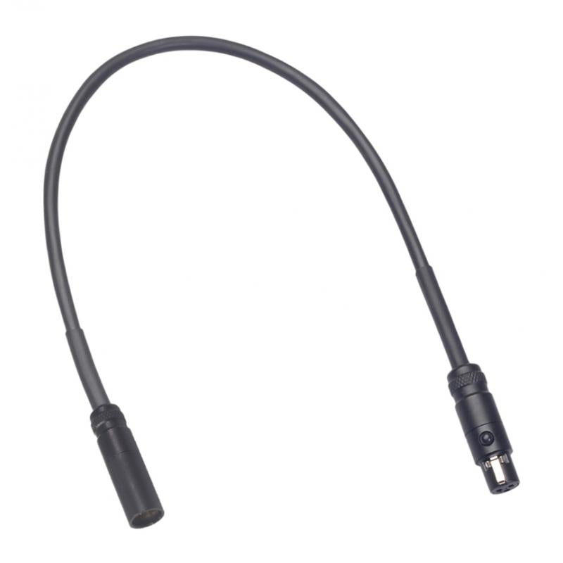 1pc Mini XLR Male to Female Cable 3Pin Speakers Stereo Audio Transfer Cord 0.3m