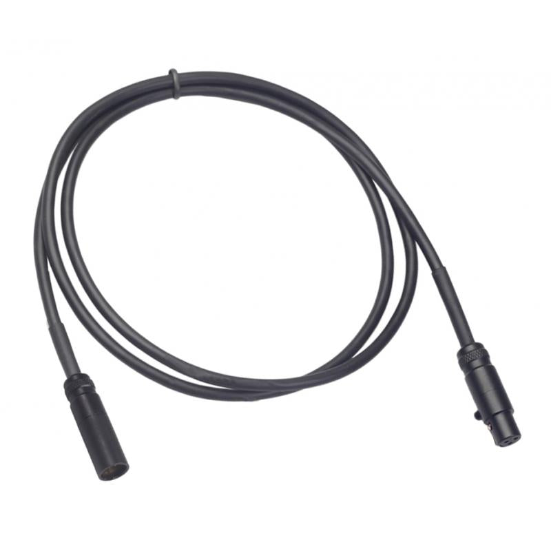 1pc Mini XLR Male to Female Cable 3Pin Speakers Stereo Audio Transfer Cord 2m