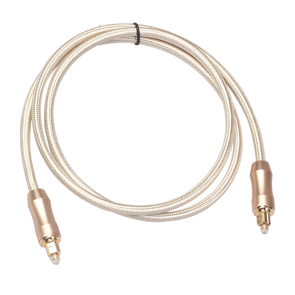 SPDIF Toslink FIBER Patch Cable Male Audio Cable for Musical Instrument 1m