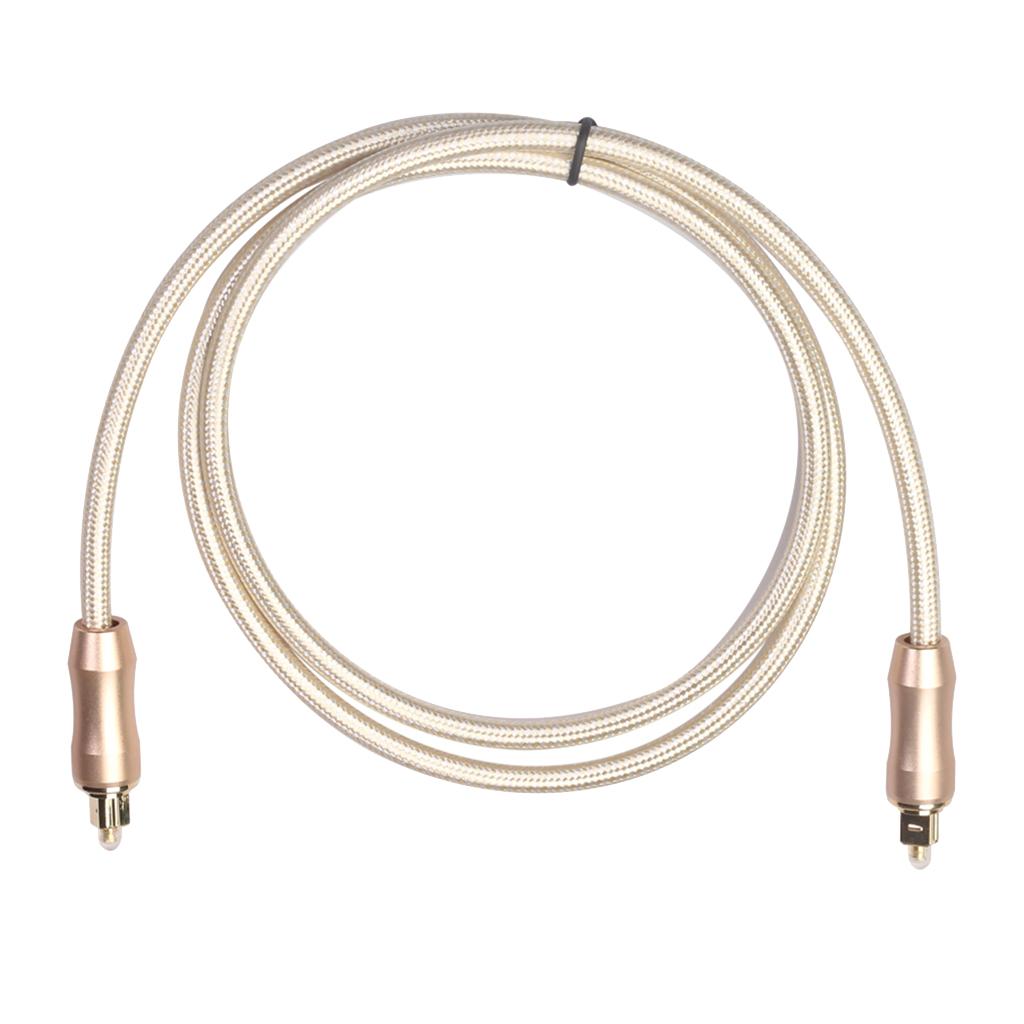 SPDIF Toslink FIBER Patch Cable Male Audio Cable for Musical Instrument 1m