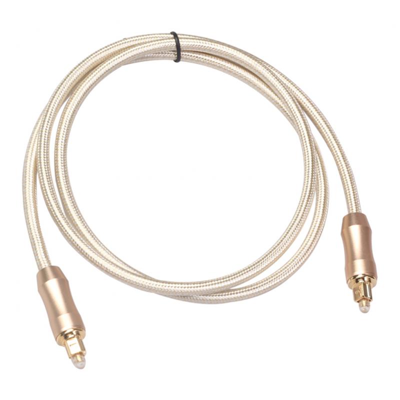 SPDIF Toslink FIBER Patch Cable Male Audio Cable for Musical Instrument 1m