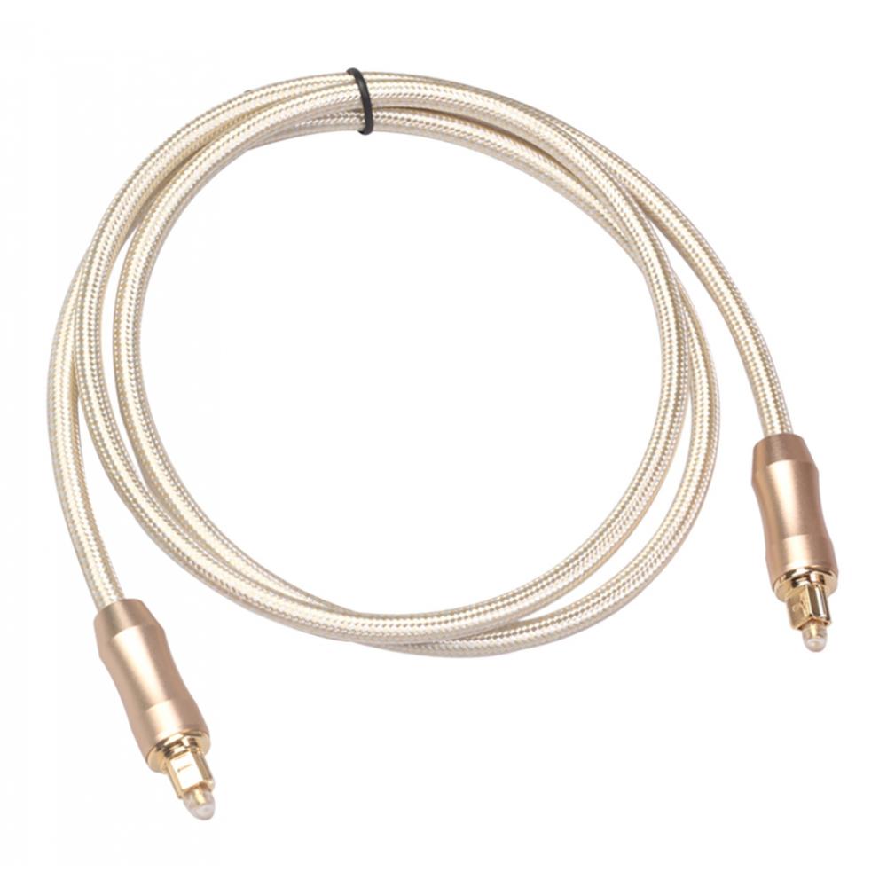 SPDIF Toslink FIBER Patch Cable Male Audio Cable for Musical Instrument 1m