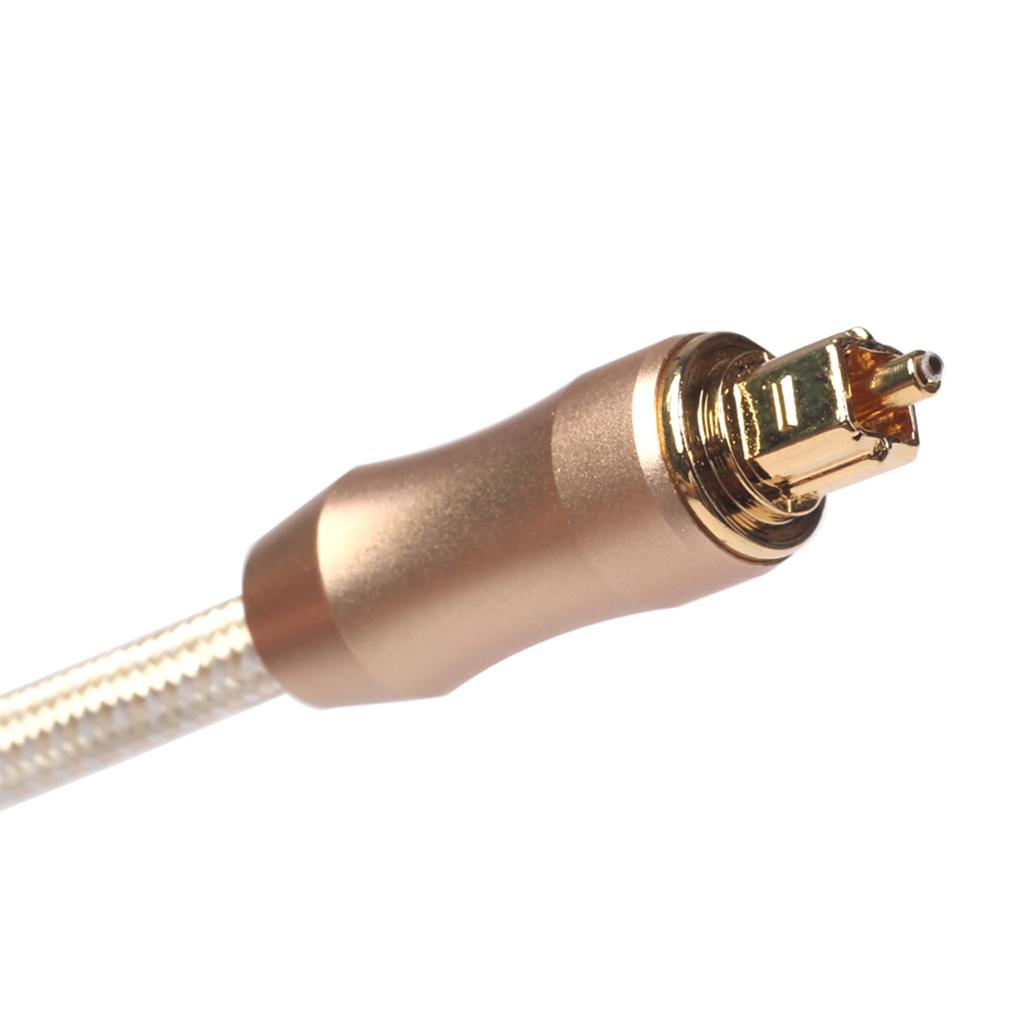 SPDIF Toslink FIBER Patch Cable Male Audio Cable for Musical Instrument 2m