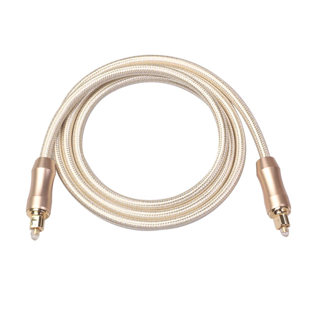 SPDIF Toslink FIBER Patch Cable Male Audio Cable for Musical Instrument 2m