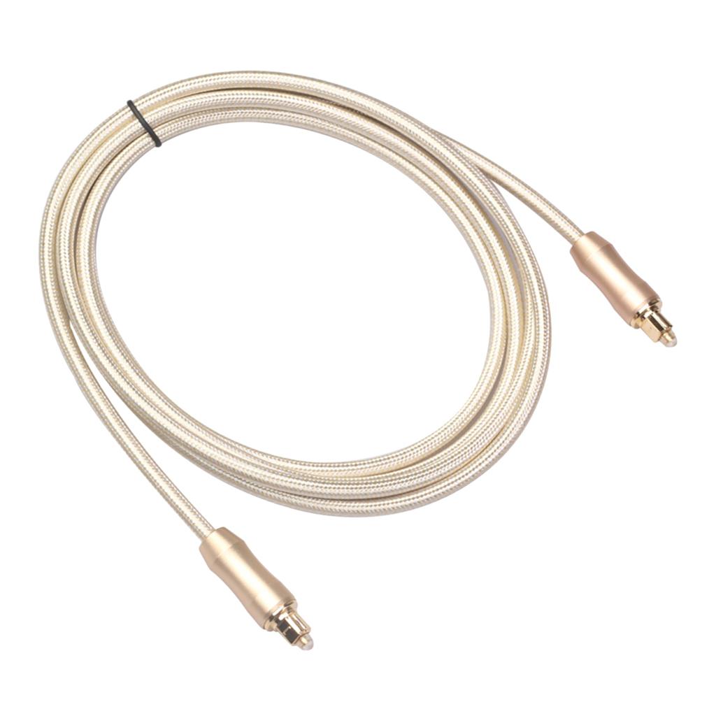 SPDIF Toslink FIBER Patch Cable Male Audio Cable for Musical Instrument 2m