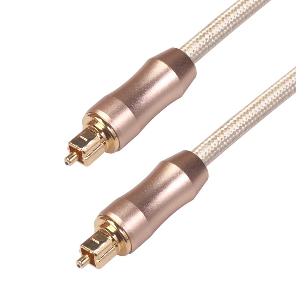 SPDIF Toslink FIBER Patch Cable Male Audio Cable for Musical Instrument 2m