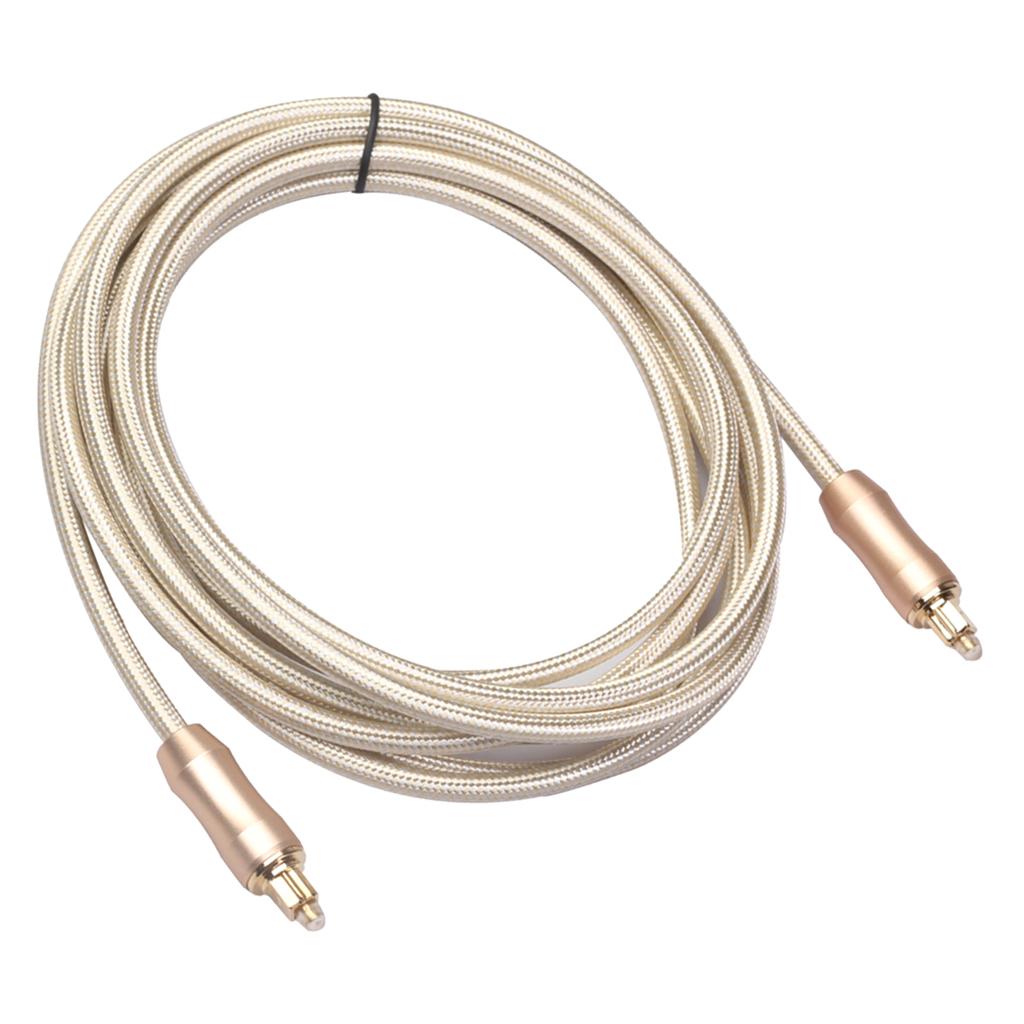 SPDIF Toslink FIBER Patch Cable Male Audio Cable for Musical Instrument 3m