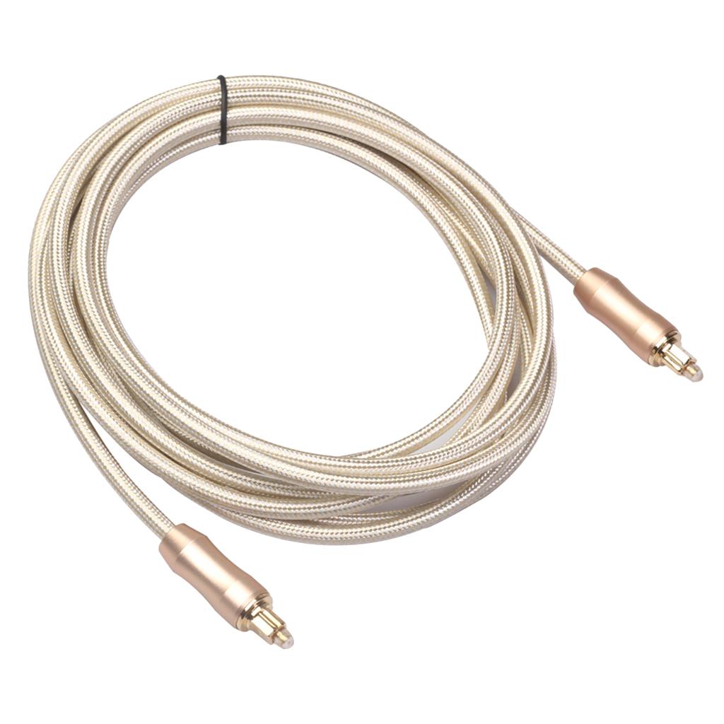 SPDIF Toslink FIBER Patch Cable Male Audio Cable for Musical Instrument 3m