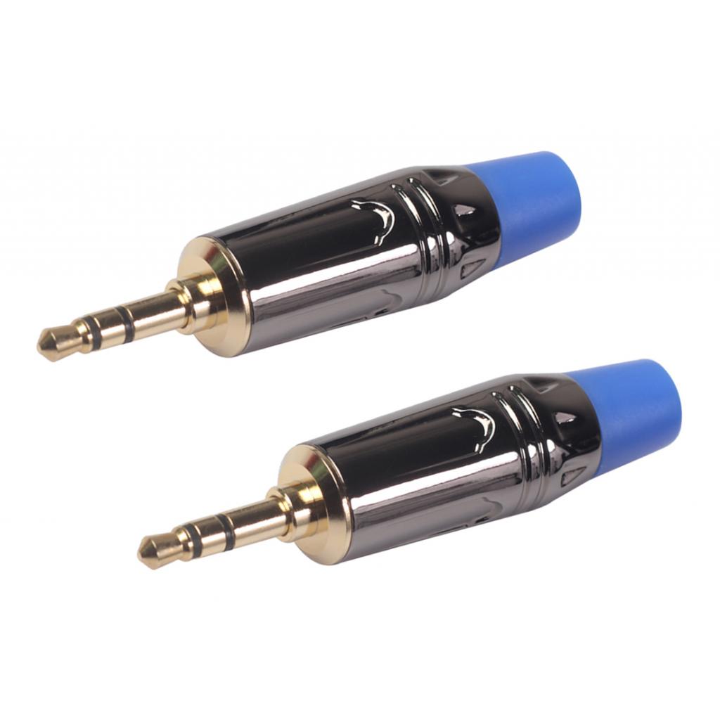 Jack Male Solder Plug 3.5mm Gold-plated DIY Headset Earphone Audio Adapter