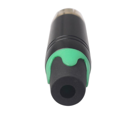 2pcs RCA Gold Plated Plug Audio Rca Cable Male Audio Video Connector Green