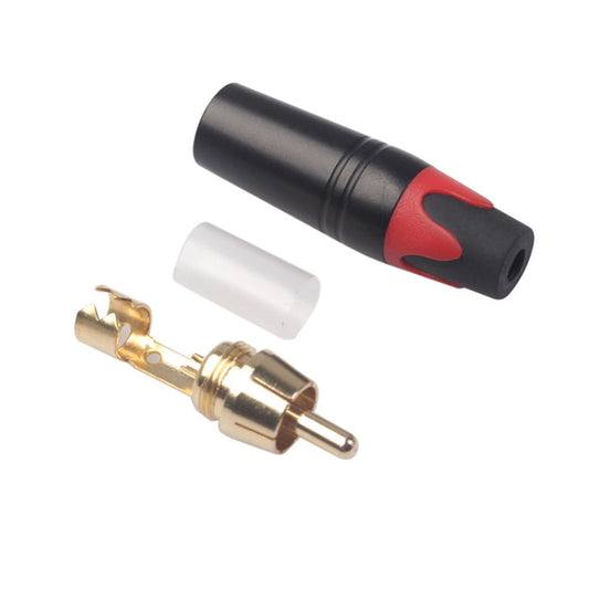 2pcs RCA Snake Gold Plated Plug Audio Rca Cable Male Audio Video Connector