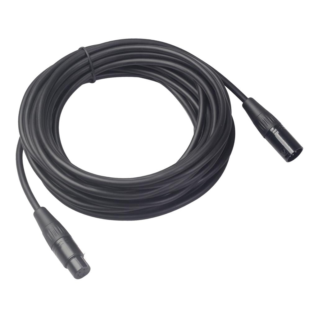 Black 5Pin XLR Male Plug to 5Pin XLR Female Audio Cable Adapter XK1075 15m