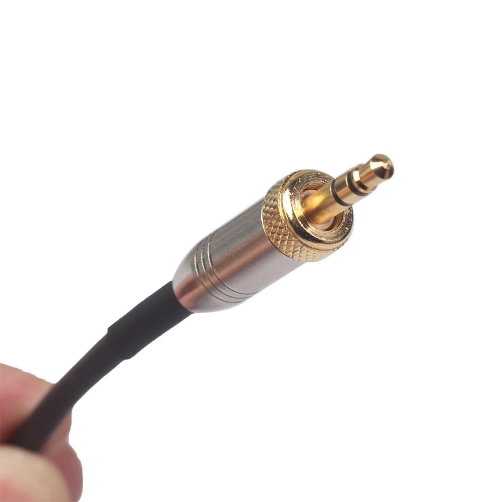 Lavalier Tie Clip Microphone 3.5mm Male to XLR Male Extension Cable Parts