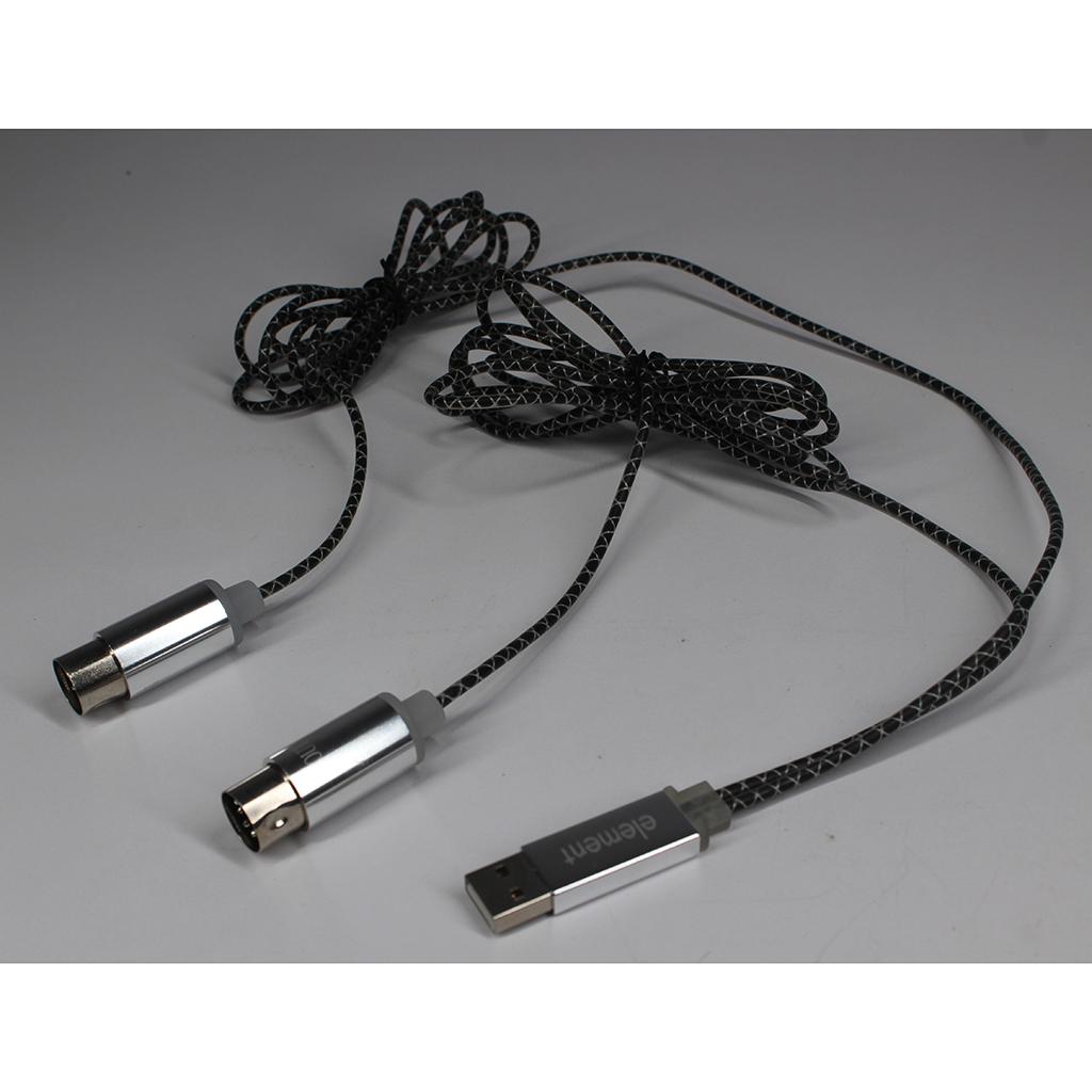 Keyboard MIDI connection line