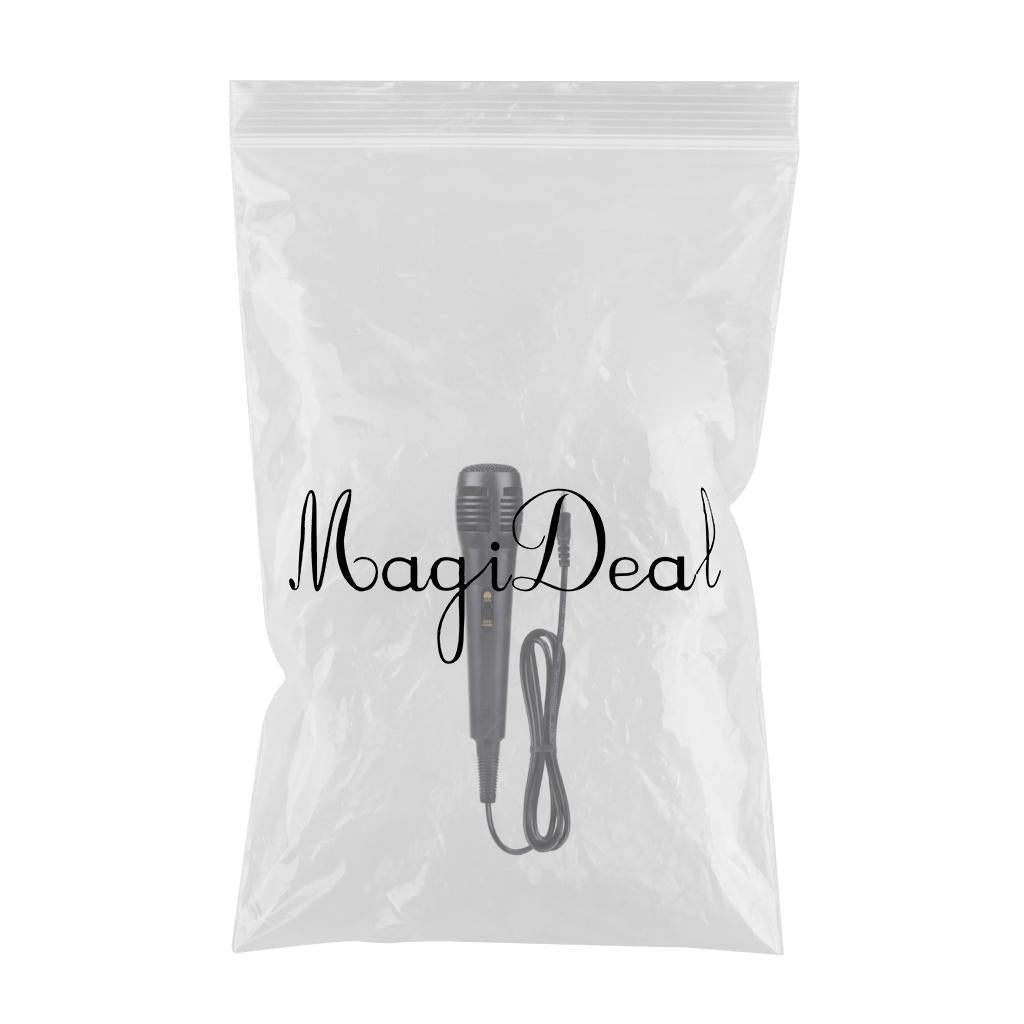 Dynamic Microphone Professional Moving Coil Handheld Mic 3.5mm Plug 3m Cable
