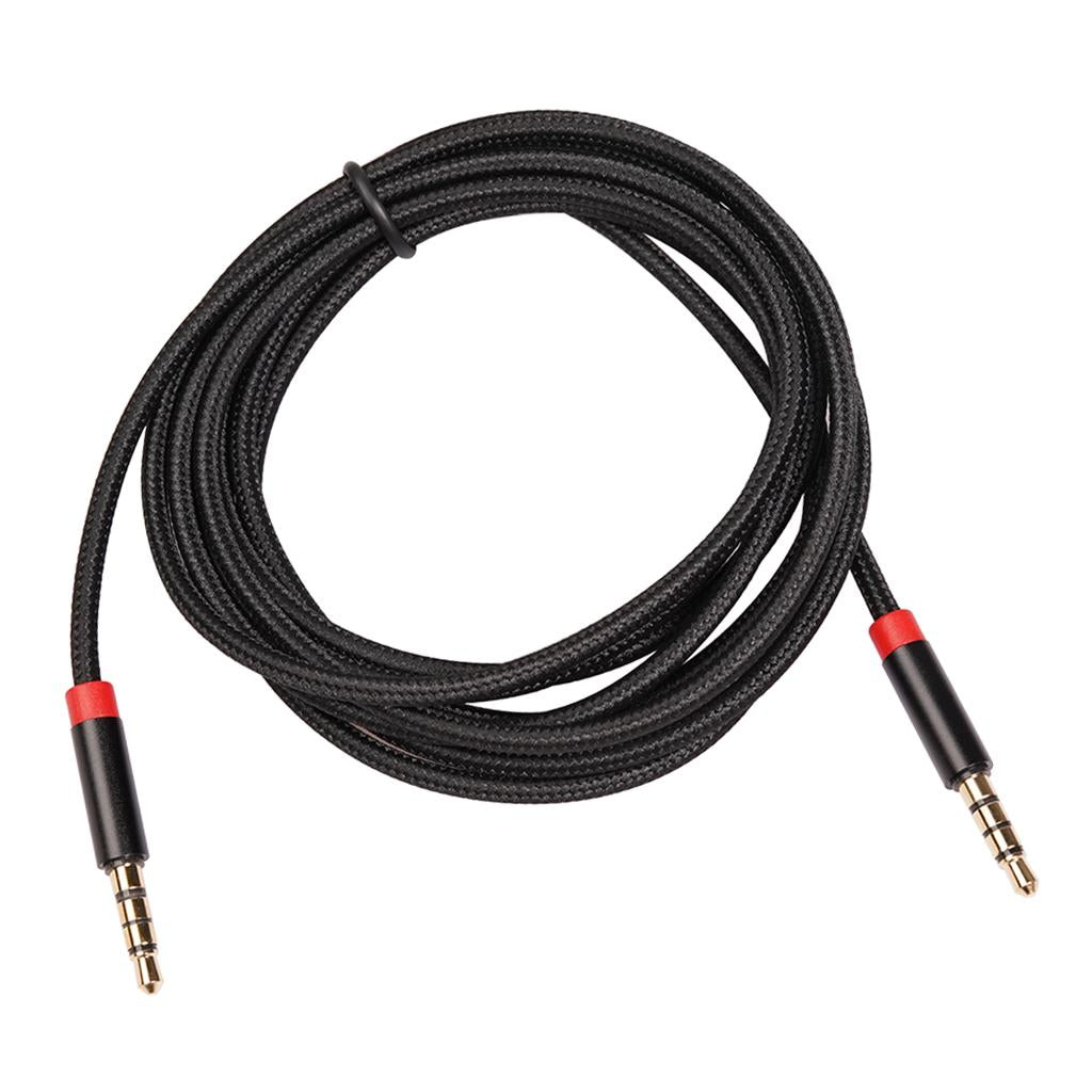 3.5mm Male to Male Stereo Audio AUX Cable Cord Fit for PC iPad MP3 Phone 2m