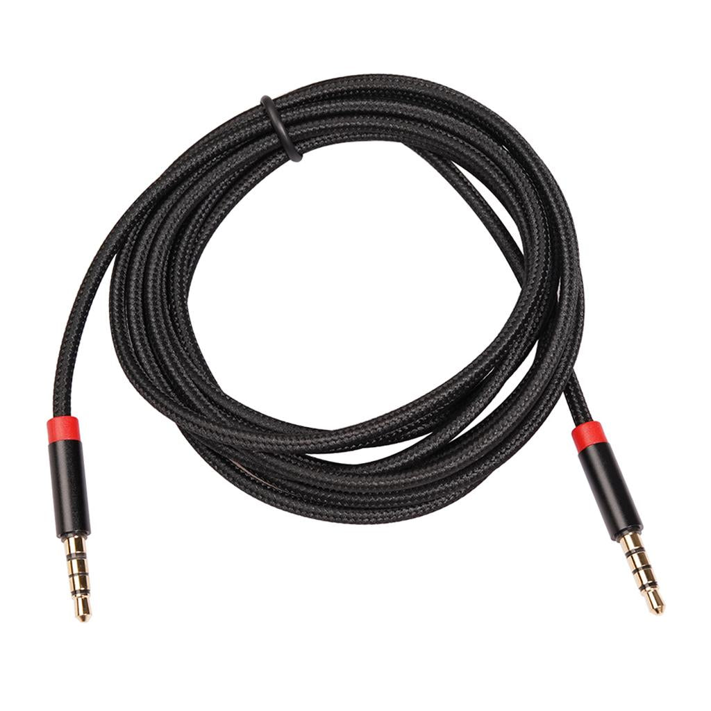 3.5mm Male to Male Stereo Audio AUX Cable Cord Fit for PC iPad MP3 Phone 2m