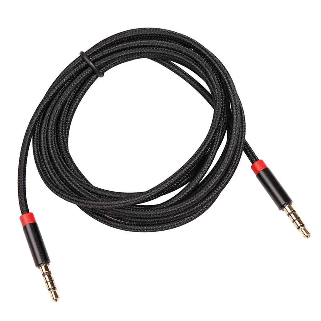 3.5mm Male to Male Stereo Audio AUX Cable Cord Fit for PC iPad MP3 Phone 2m