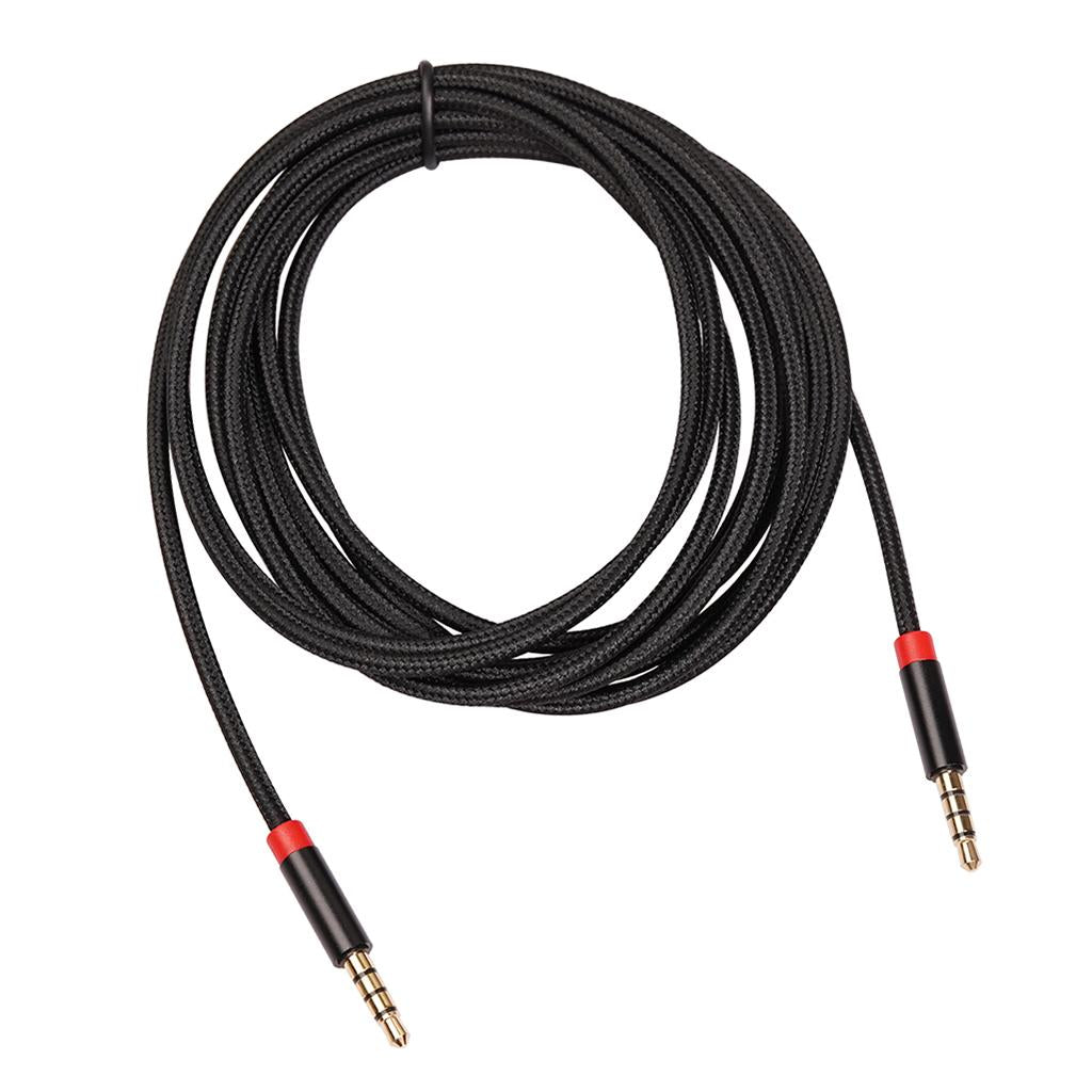 3.5mm Male to Male Stereo Audio AUX Cable Cord Fit for PC iPad MP3 Phone 3m