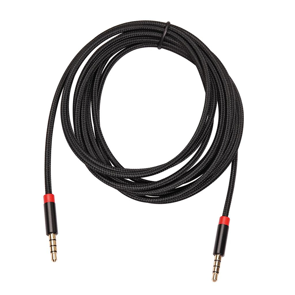 3.5mm Male to Male Stereo Audio AUX Cable Cord Fit for PC iPad MP3 Phone 3m