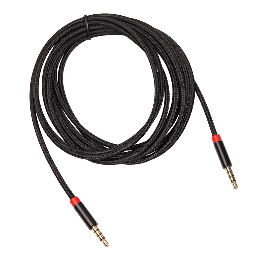 3.5mm Male to Male Stereo Audio AUX Cable Cord Fit for PC iPad MP3 Phone 3m
