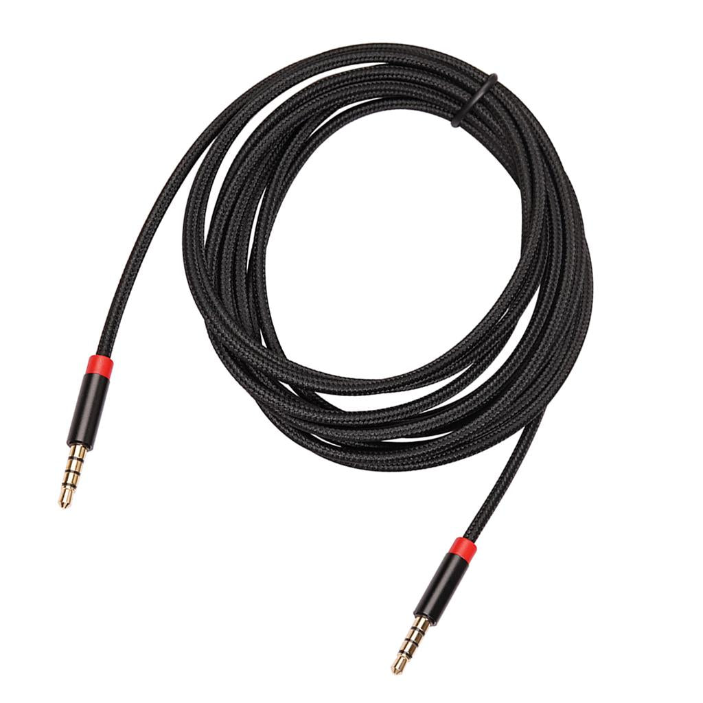 3.5mm Male to Male Stereo Audio AUX Cable Cord Fit for PC iPad MP3 Phone 3m