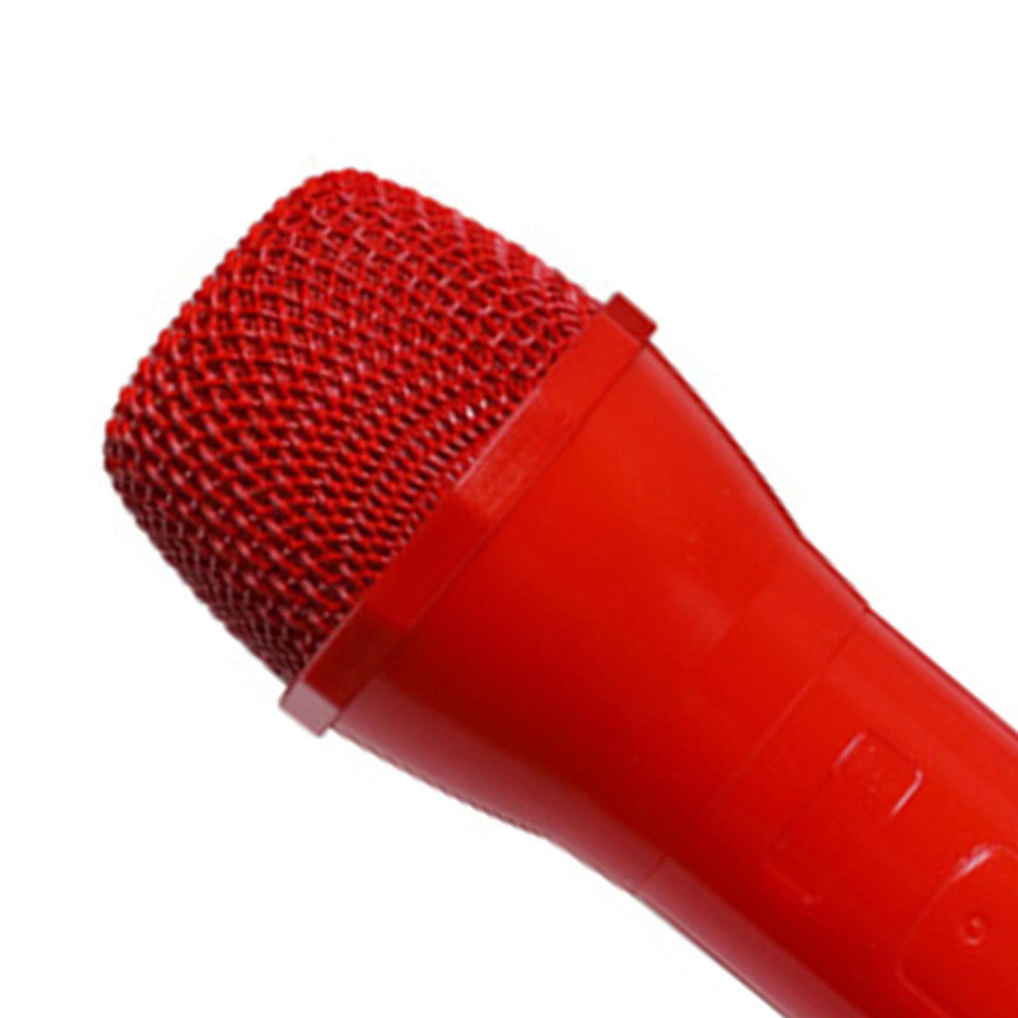Simulated Kids Microphone Toy Pretend Play Mics for Girls Boys Chldren Red