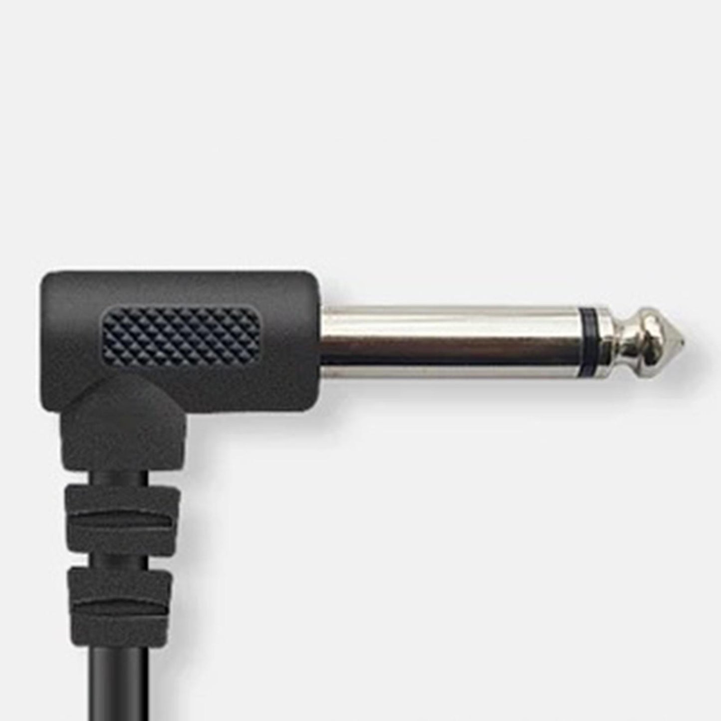 3M Bass Amp Guitar Cord 1/4" Right Angle to Straight for Audio Amplifier
