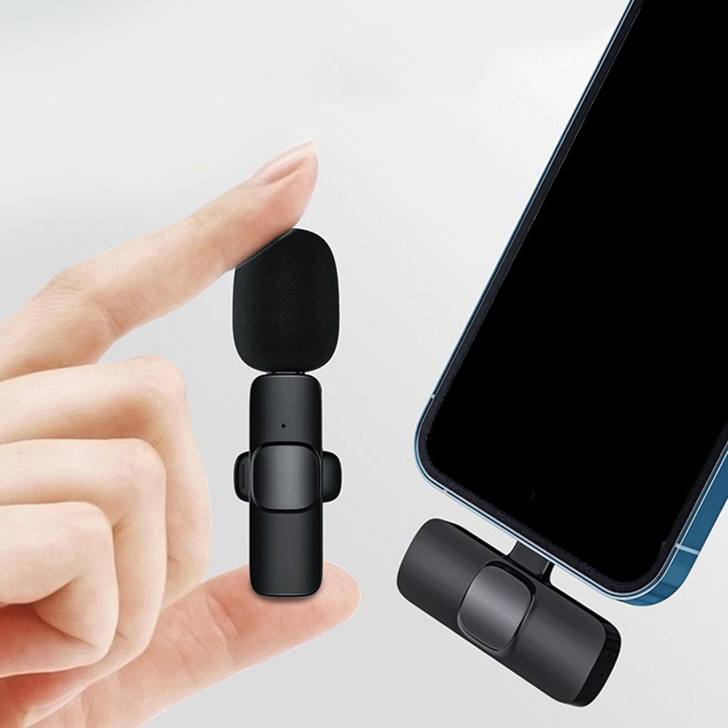 Wireless Lavalier Microphone  for Smartphone Tablets Livestreaming