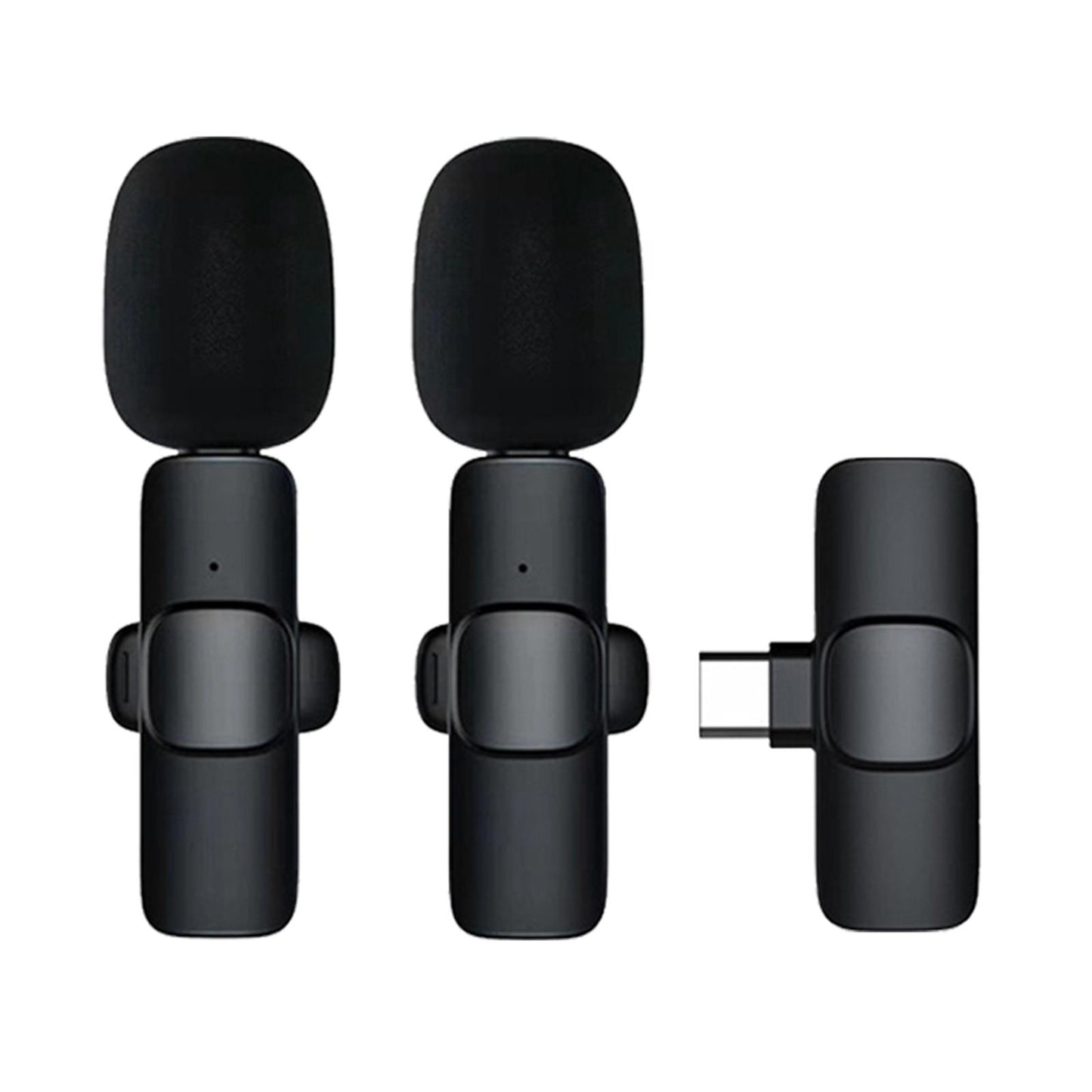 Wireless Lavalier Microphone  for Smartphone Tablets Livestreaming