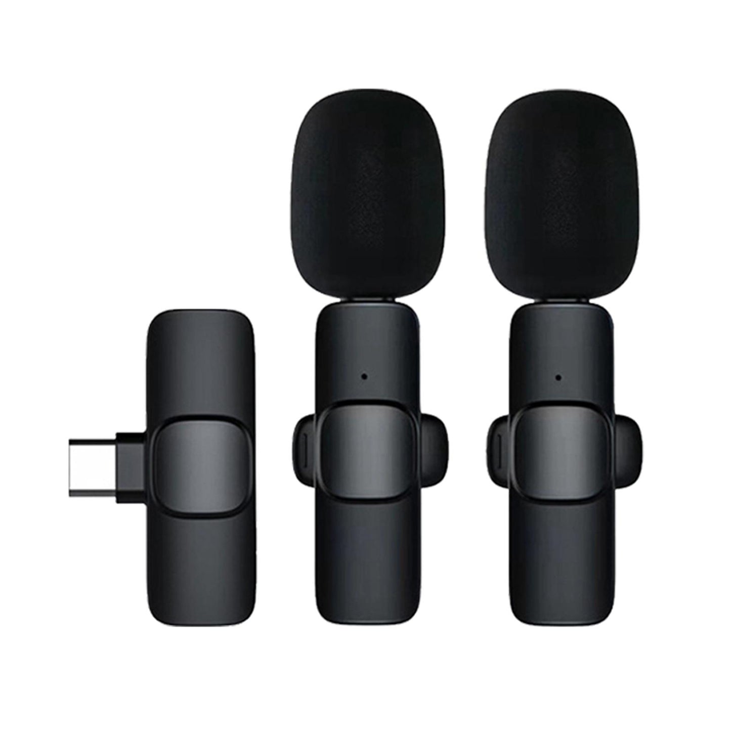 Wireless Lavalier Microphone  for Smartphone Tablets Livestreaming