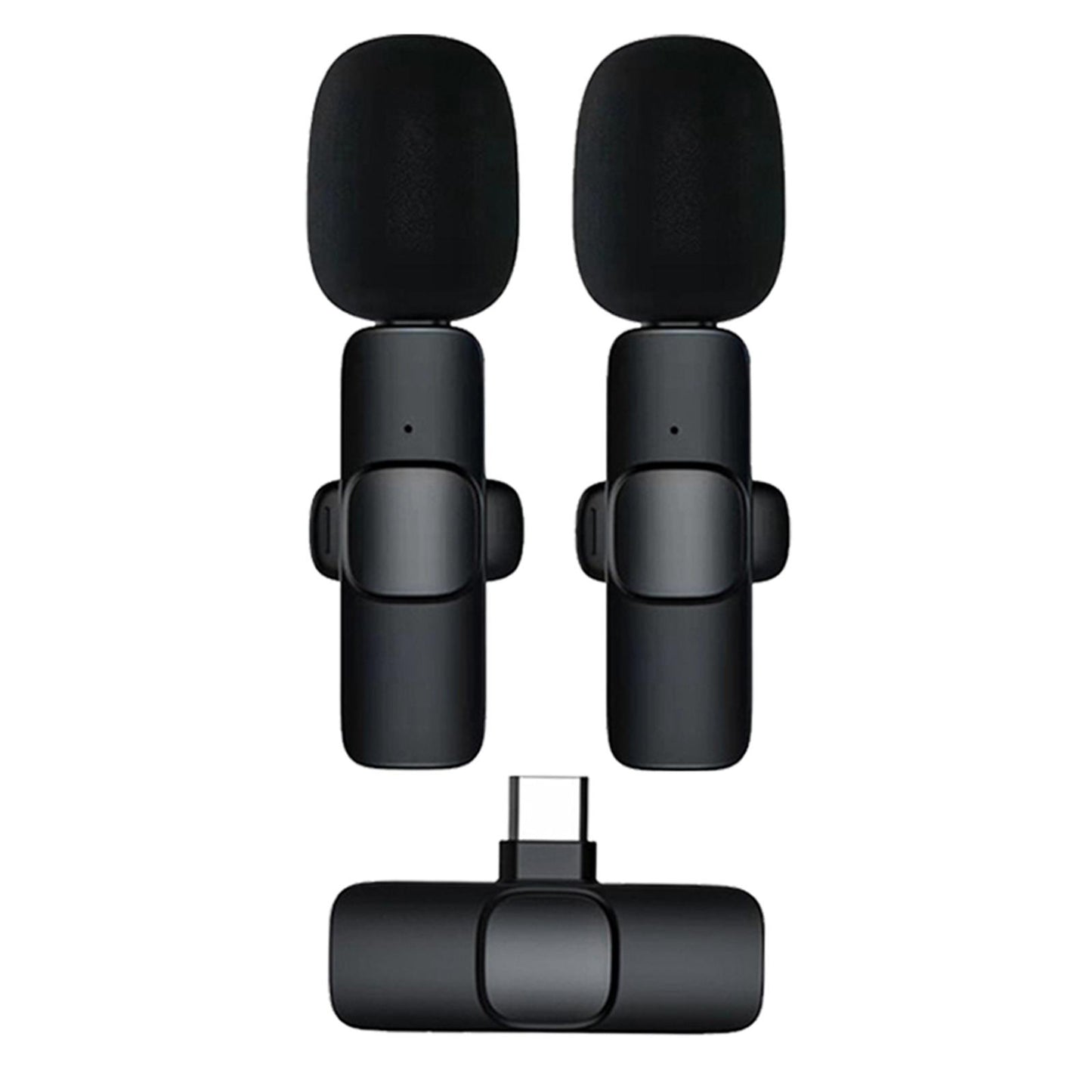 Wireless Lavalier Microphone  for Smartphone Tablets Livestreaming