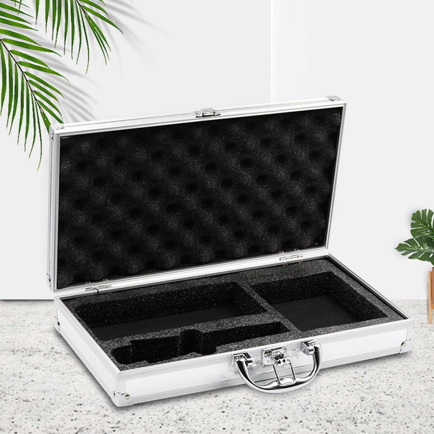 Wireless Microphone Case Impact Resistant Mic Toolbox for Mixer Accessories