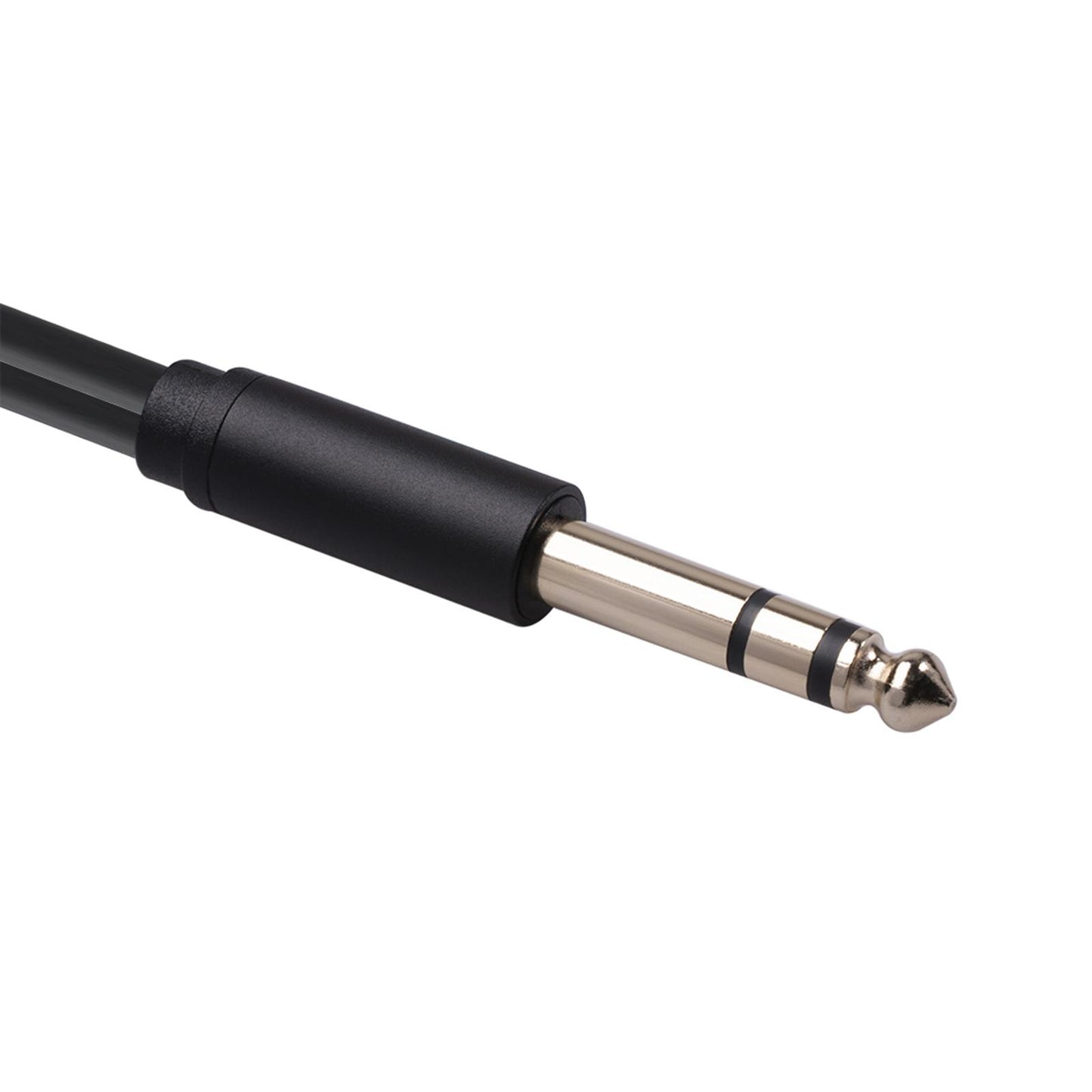 Audio Metal 3.5mm Stereo Jack to 2 RCA Phone Cable 6.35mm to 2RCA Cable 1.5M