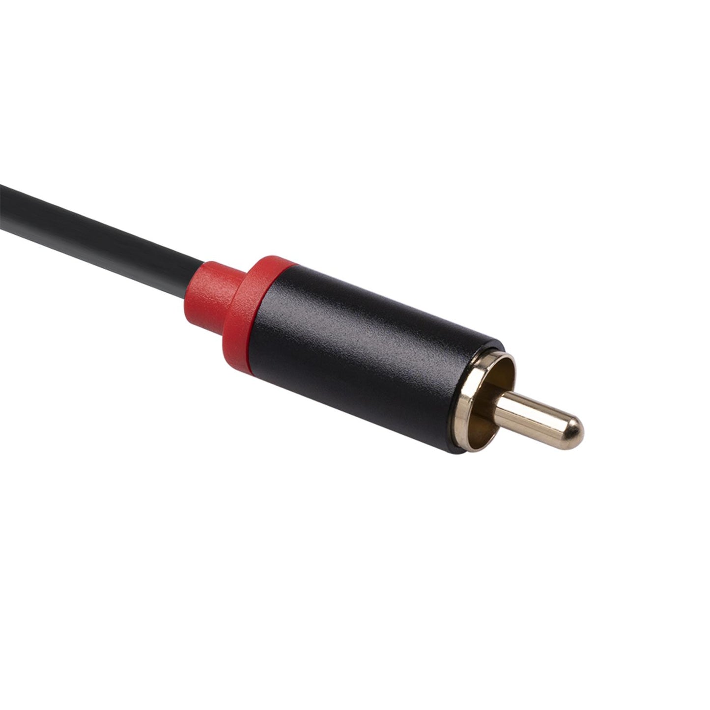 Audio Metal 3.5mm Stereo Jack to 2 RCA Phone Cable 6.35mm to 2RCA Cable 1.5M