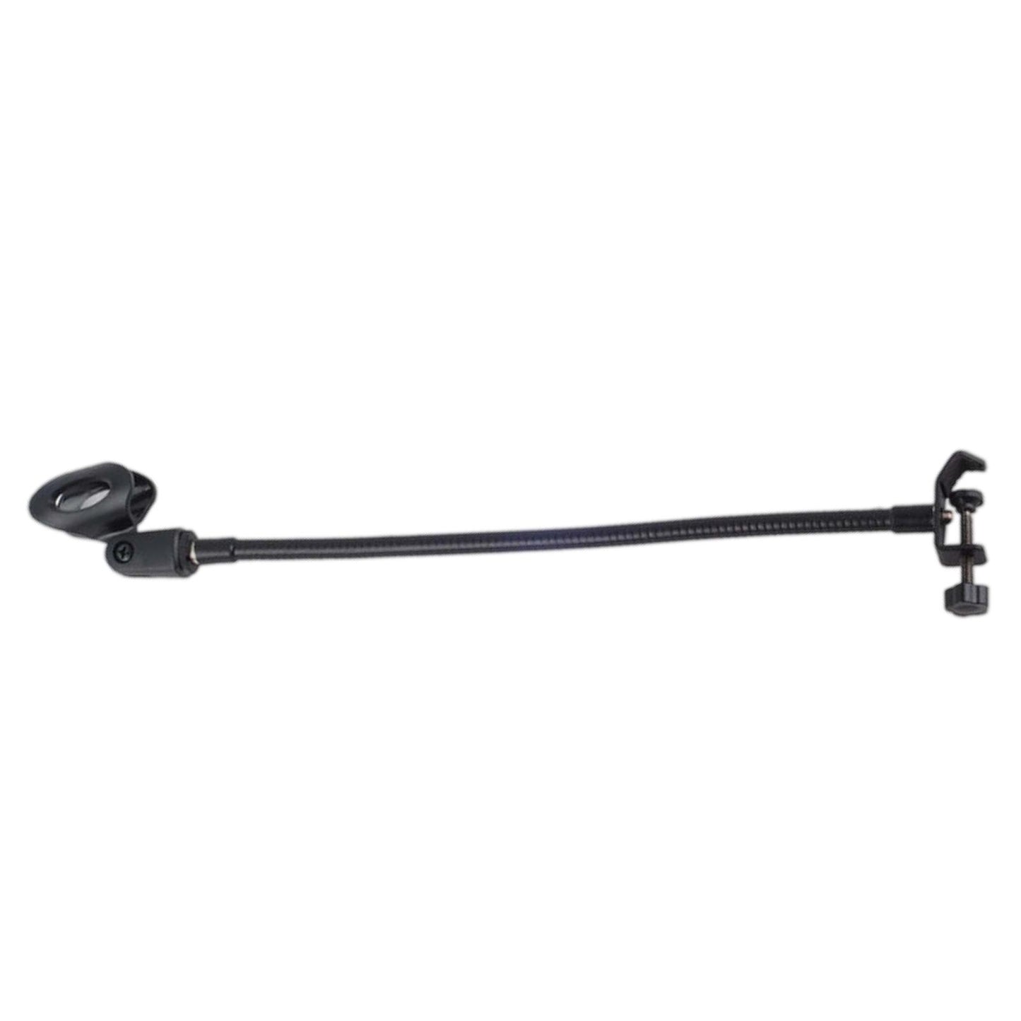 Iron Desk Mic Stand Universal Hose Shelves Microphone Flexible Tube Clips