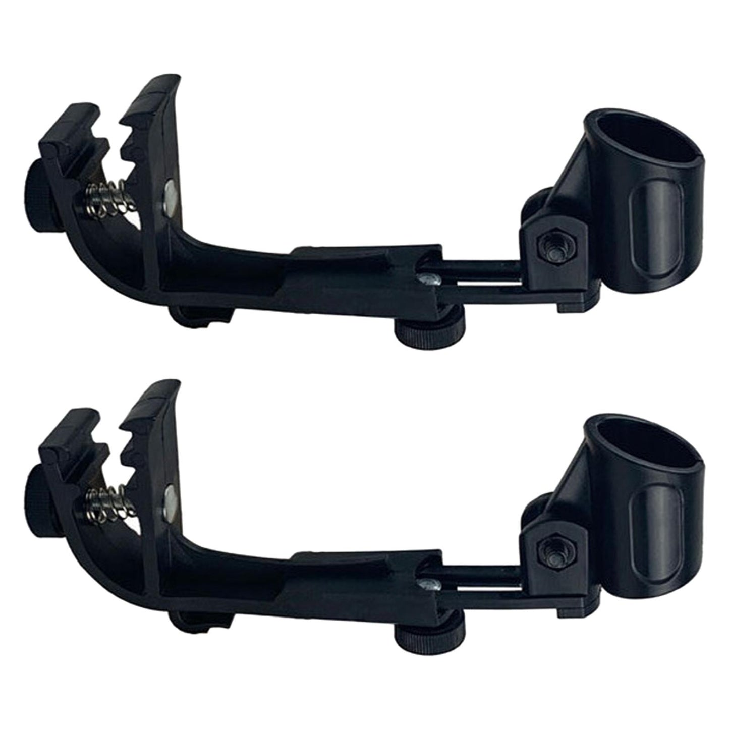2 Pcs Drum Microphone Holder Clip On Drum Rim Portable for Desktop Lecture