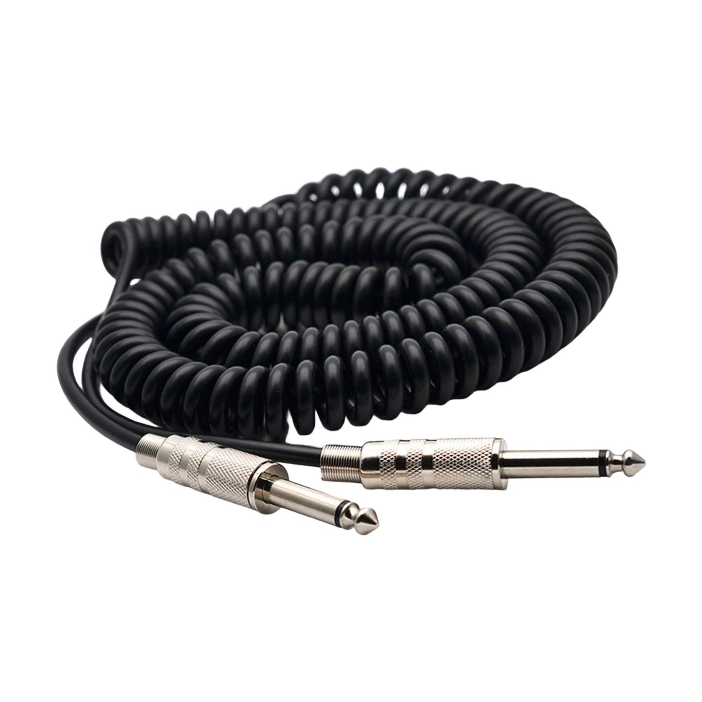Guitar Spring Cable 6.5mm to 6.5mm Length 5M for Microphone Mixer