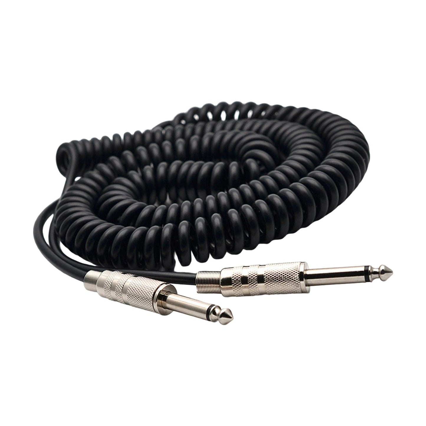 Guitar Spring Cable 6.5mm to 6.5mm Length 5M for Microphone Mixer