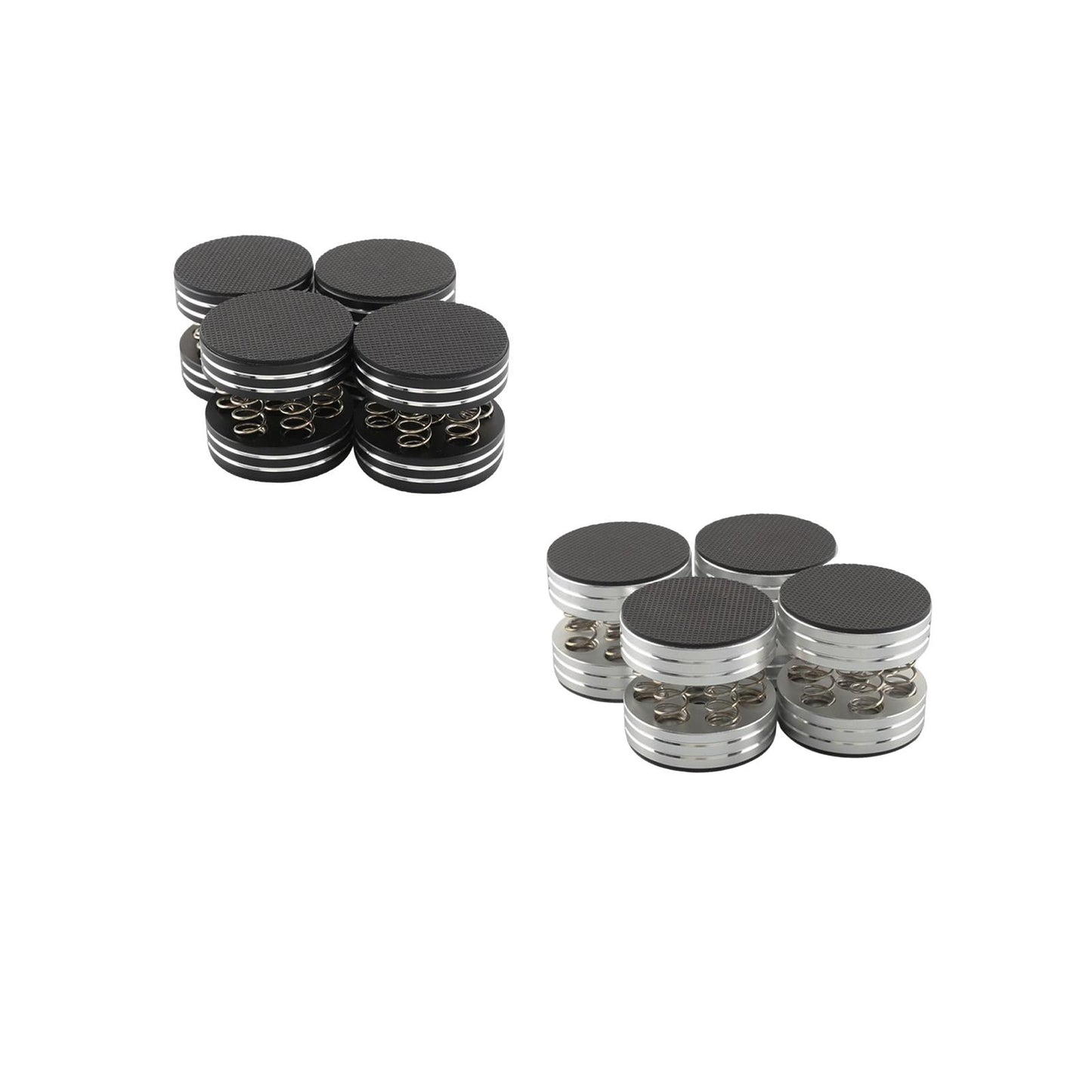 HiFi Audio Stand Feet Isolation HiFi Amplifier for Spring Vibration Absorber black