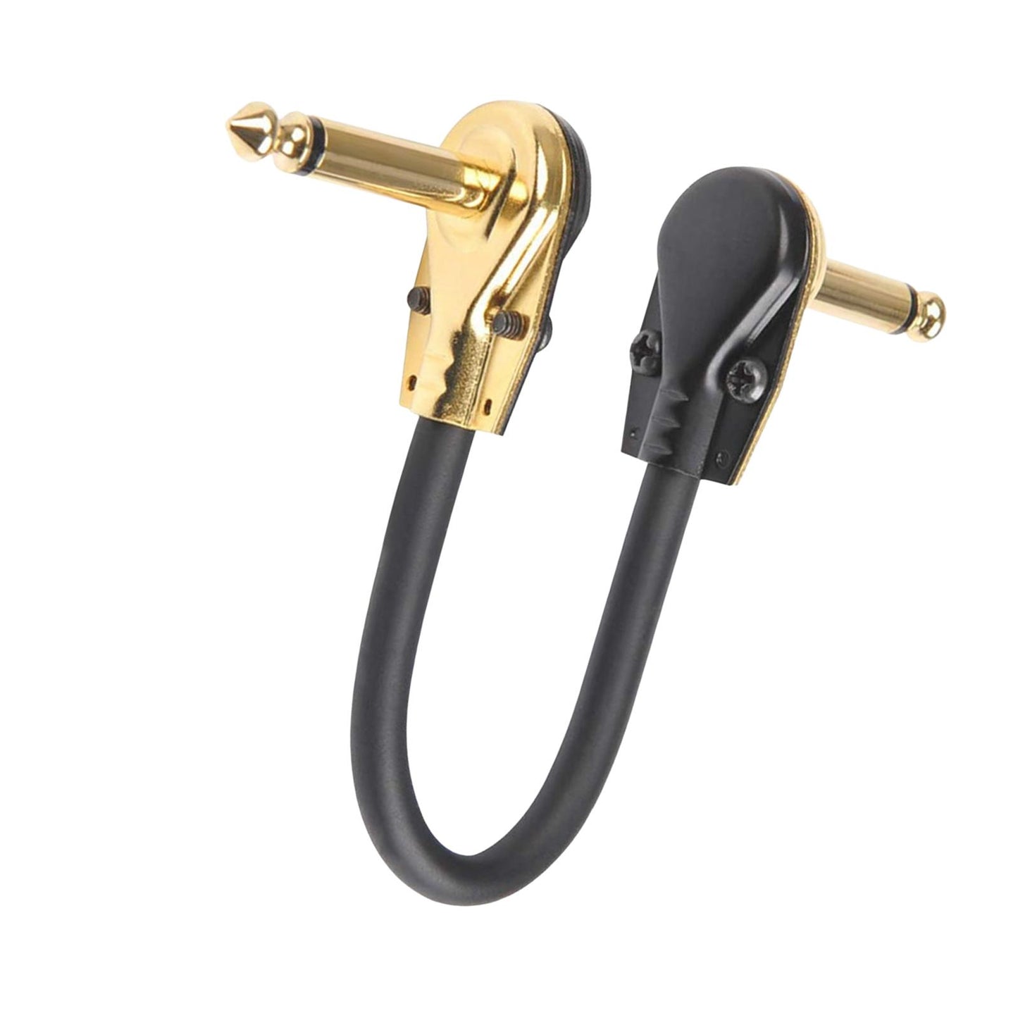 Guitar Patch Cable Cord Simply Plug into Guitar Pedal, Fit Tight Audio Cable Aureate Flat 15CM