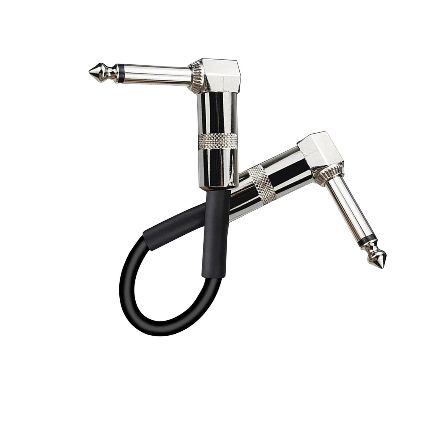 Guitar Patch Cable Cord Simply Plug into Guitar Pedal, Fit Tight Audio Cable Argent Square 15CM