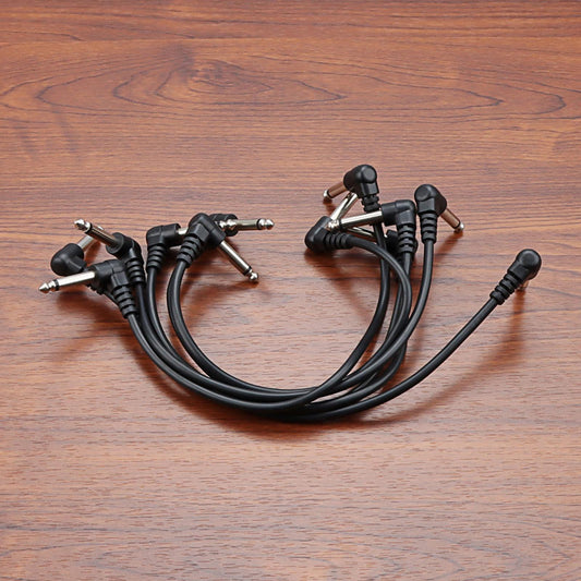 6 Pieces Guitar Effect Pedal Cable Professional Music Instrument Accessories