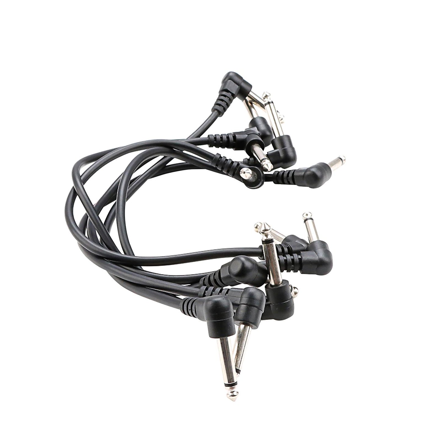 6 Pieces Guitar Effect Pedal Cable Professional Music Instrument Accessories