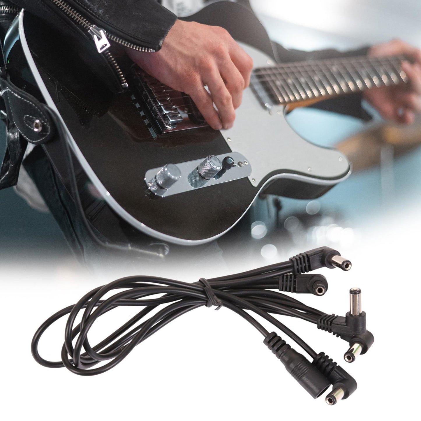 Electric Guitar Effect Pedal Cables for Electric Guitar Bass Acoustic Guitar