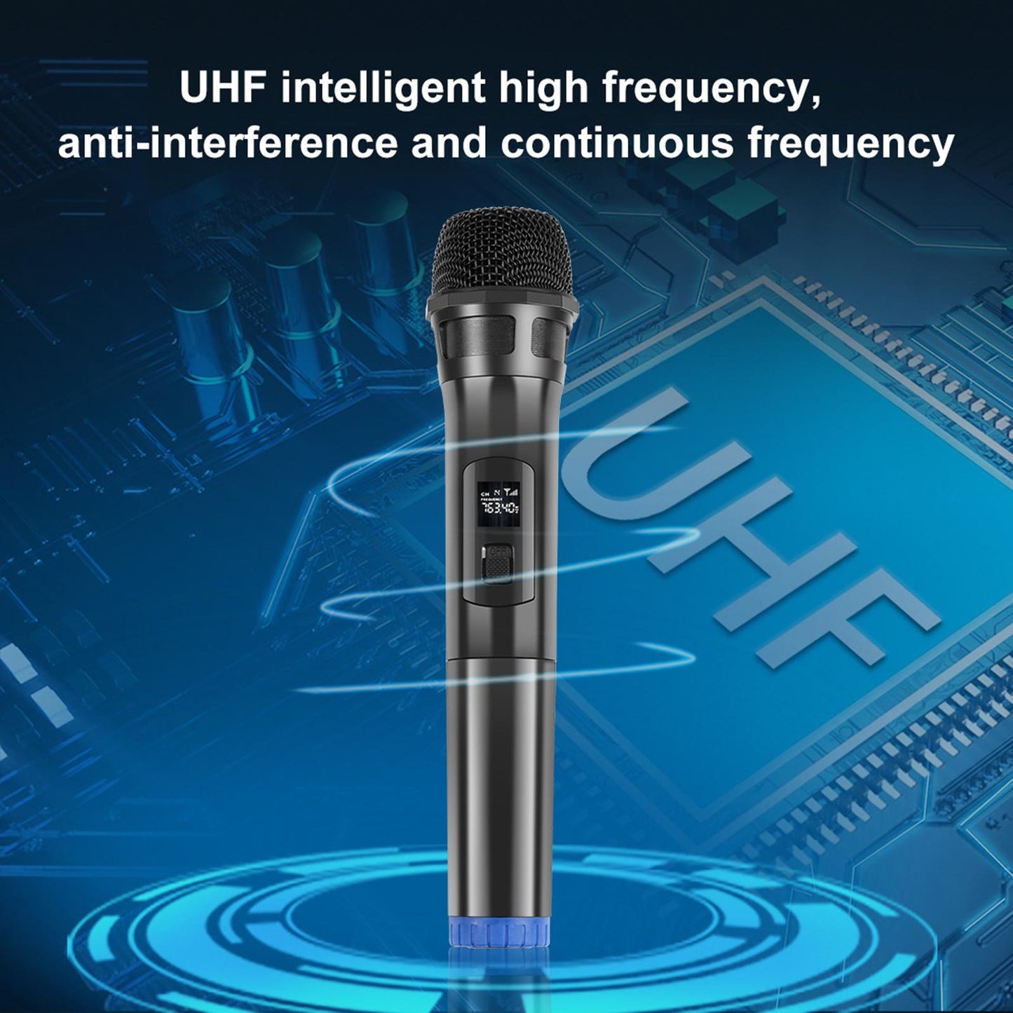 Wireless Dynamic Handheld Microphone for KTV Entertainment Amplifier Speaker