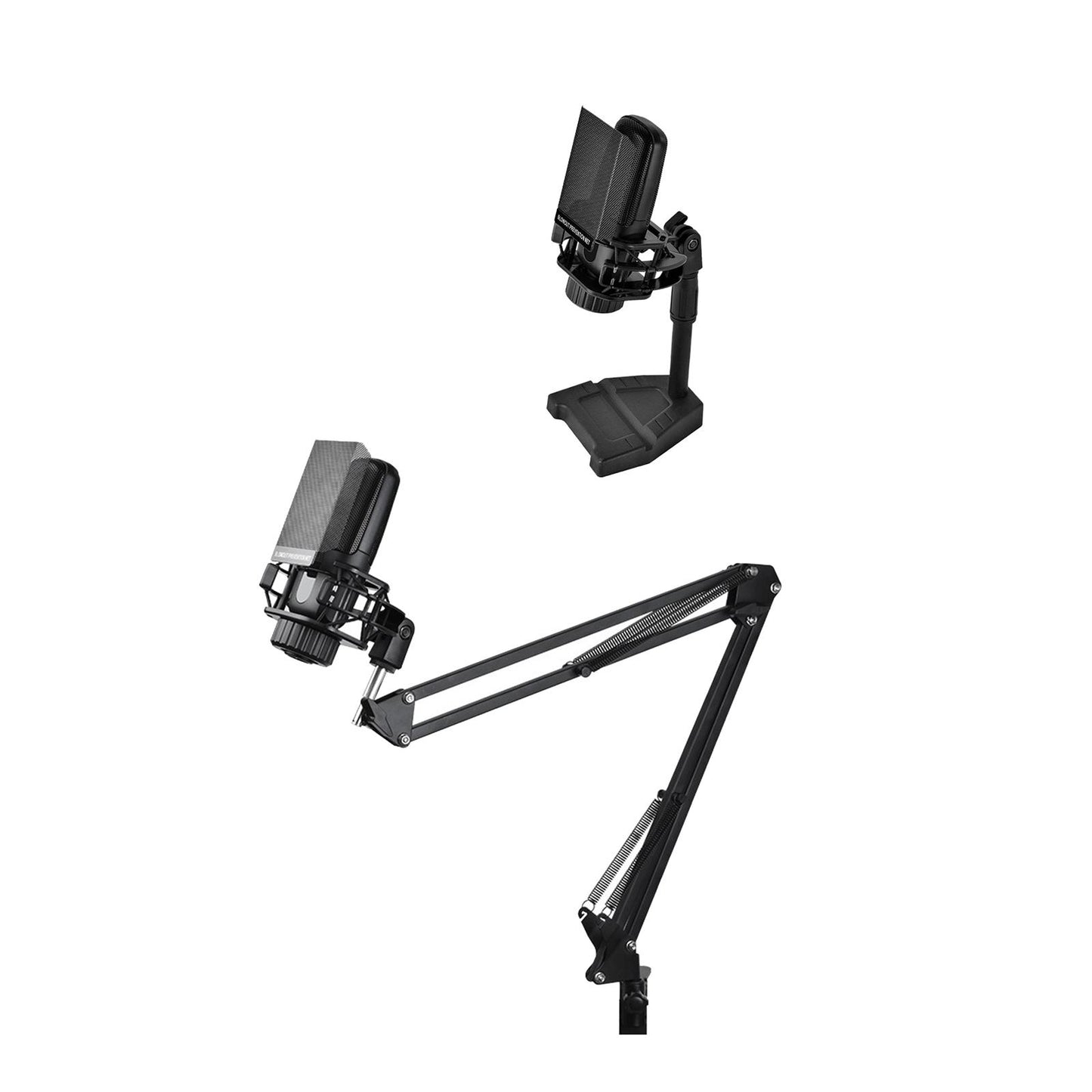 Microphone Arm Stand with Microphone Stable for Live Streaming Radio Station Table Stand