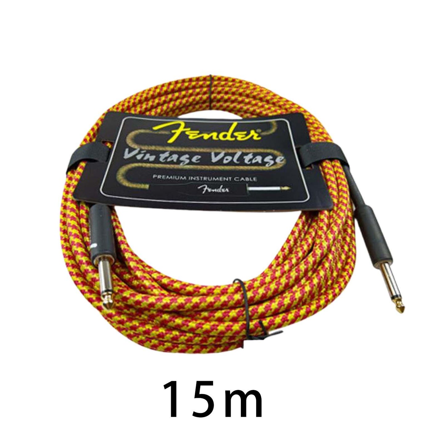Guitar Cable Electric Instrument Cable for Amplifier Electric Guitar Speaker red with yellow