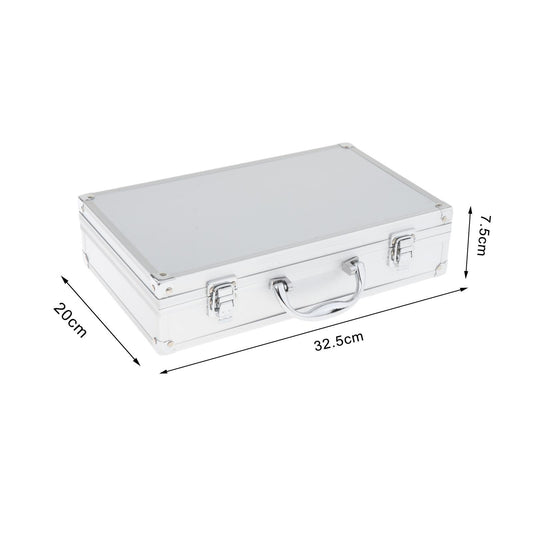 Microphone Case Mic Case Hard for Live Broadcast Control Room Singing Argent