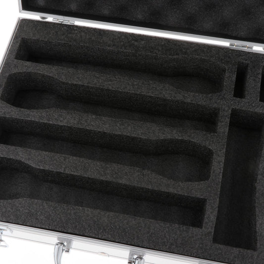 Microphone Case Mic Case Hard for Live Broadcast Control Room Singing Argent holding 4